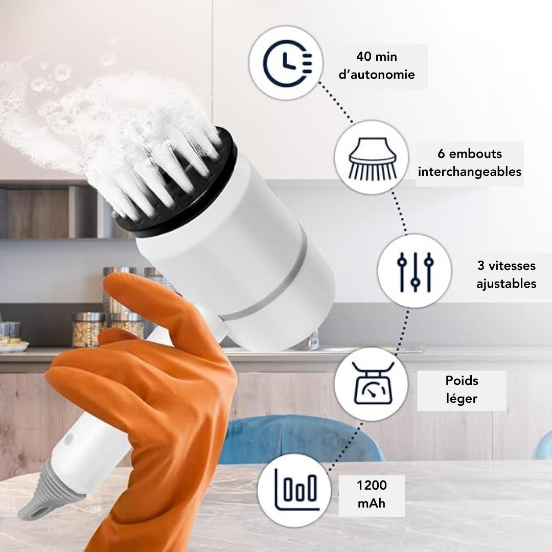 Brosse électrique vaisselle - EasyBrush™